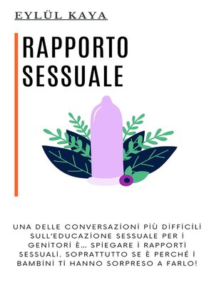 cover image of Rapporto sessuale